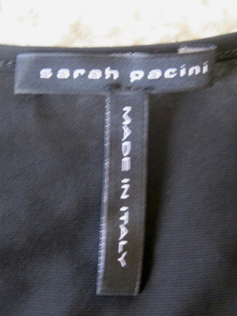 Sarah Pacini Semi-Translucent Top - Picture 8 of 11